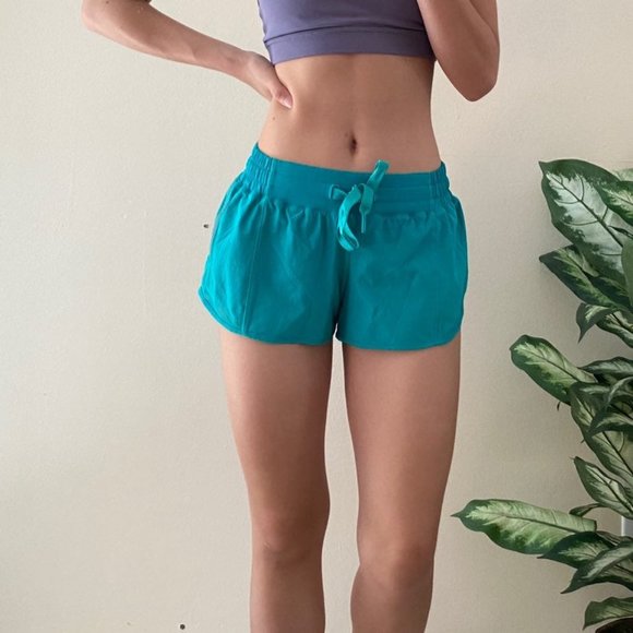 lululemon athletica Pants - Lululemon Hotty Hot Short Viridian Green